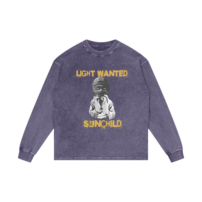 Light Wanted Long Sleeve T-Shirt - 250 GSM