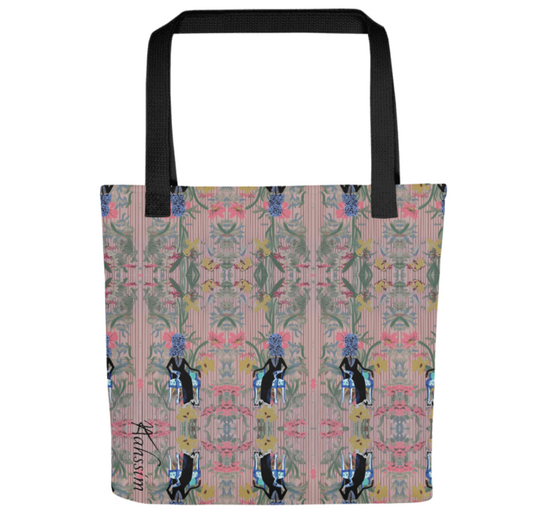 Floral NANA Tote bag