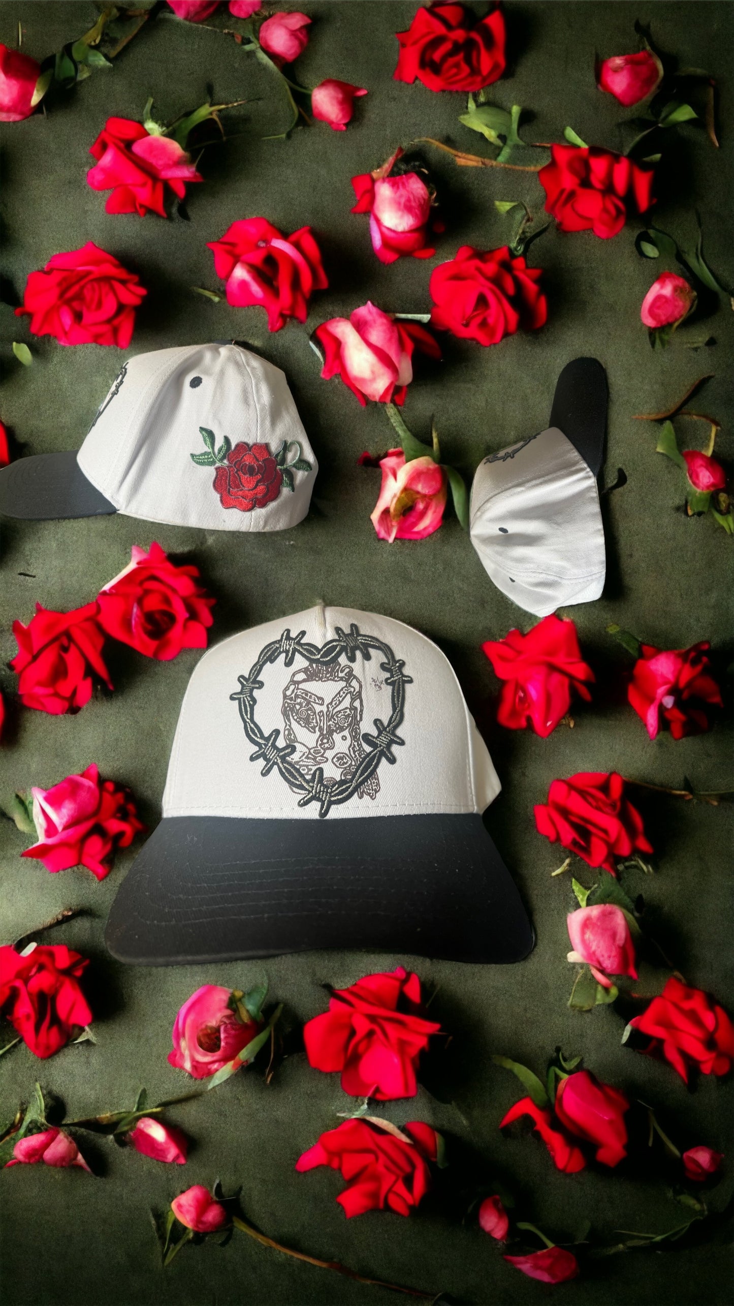 “Nana” Roses Embroidered cap